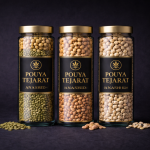 بسته‌بندی شیشه‌ای حبوبات صادراتی